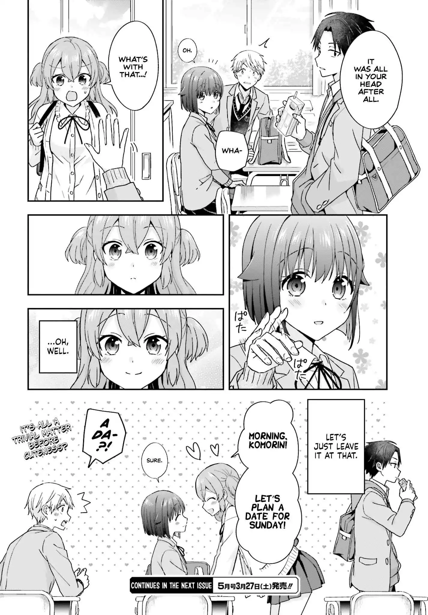 The Quiet Komori-san and the Loud Oobayashi-kun Chapter 28 4